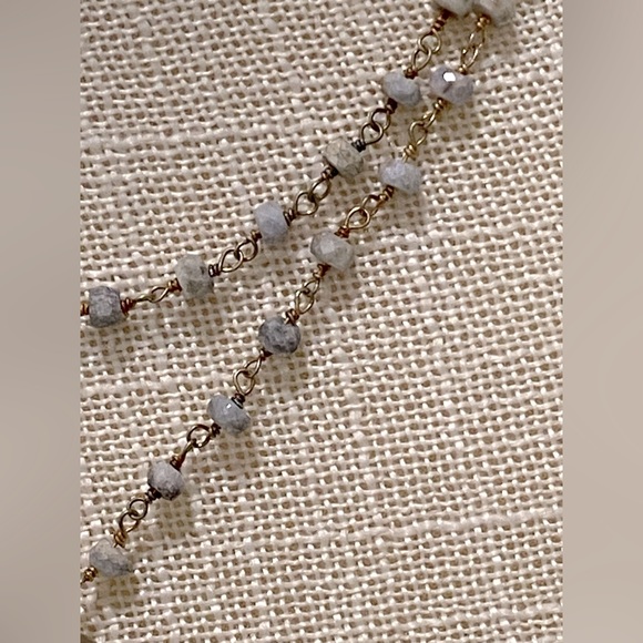 Gemstone & Shell Necklace - Picture 5 of 6